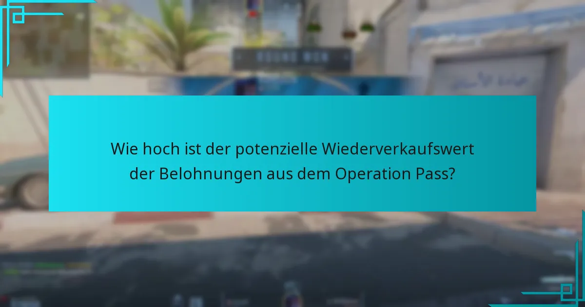 Wie schneidet der Counter-Strike 2 Operation Pass im Vergleich zu früheren Operationen ab?