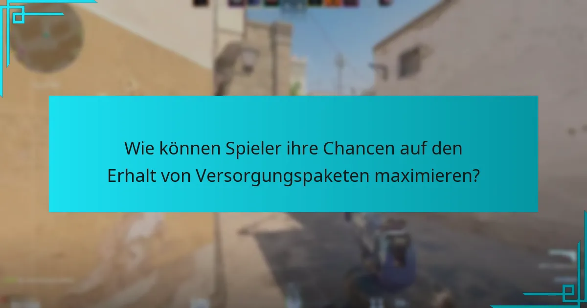 Wie vergleichen sich die Abwurfzeitpunkte von Versorgungspaketen mit früheren Counter-Strike-Titeln?