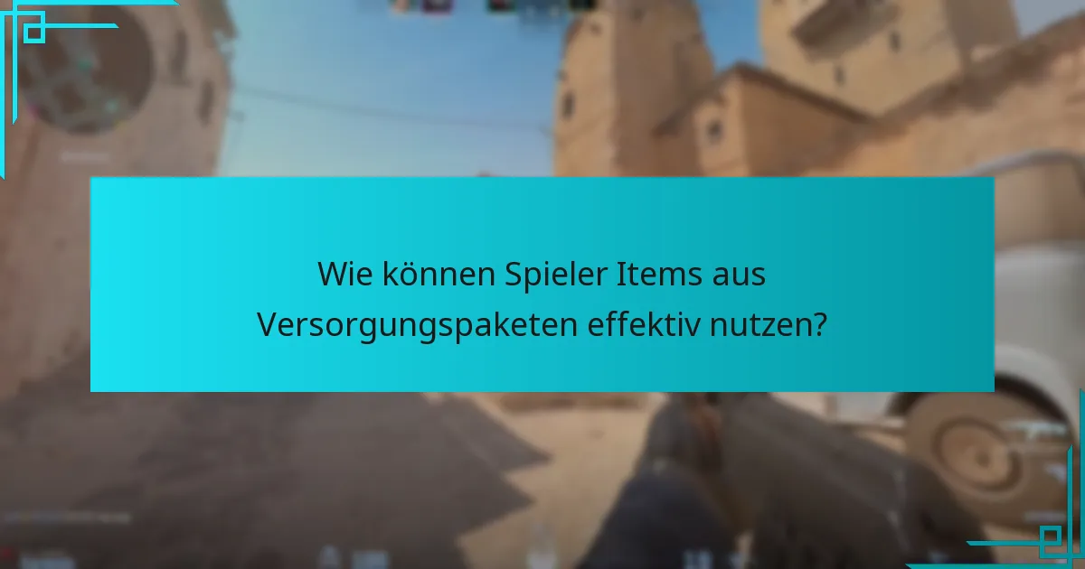 Wie reagieren die Community auf die Abgabe von Versorgungspaketen?