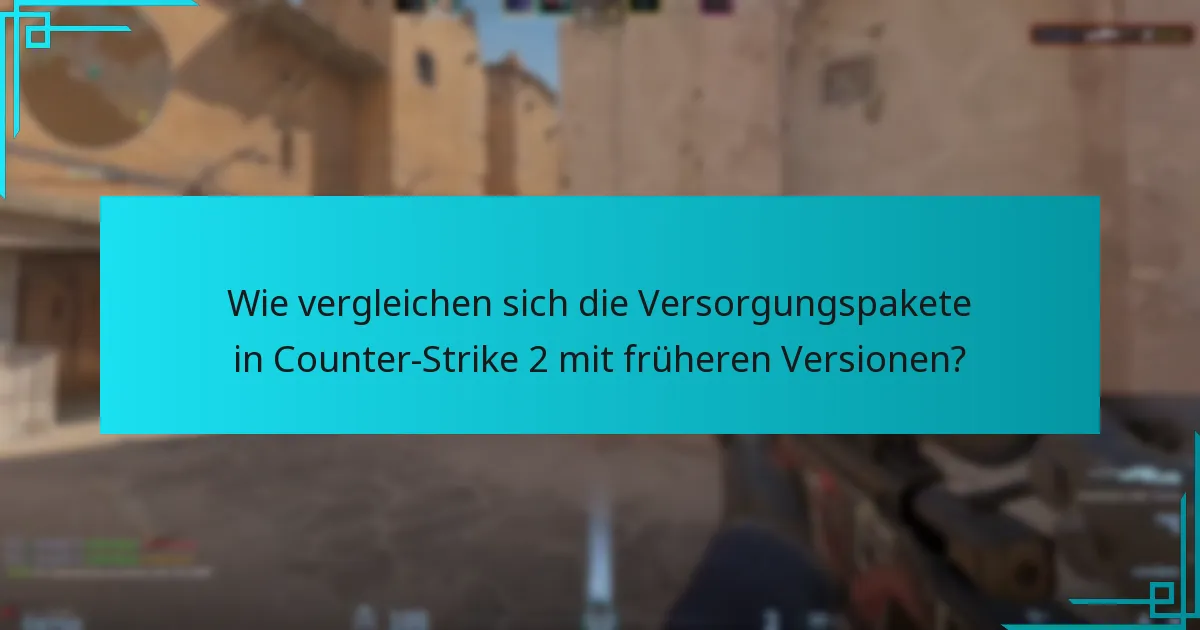Wo finde ich visuelle Darstellungen der Inhalte von Versorgungspaketen?
